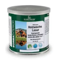 Декоративна воскова лазур на водній основі Borma wachs Naturaqua Holzwachs Lasur