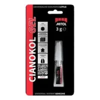 Клей ціаноакрилатний Mitol Cianokol Gel 3 г