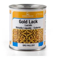 Рідка поталь для екстер'єру Borma wachs Naturaqua Gold Lack