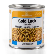 Жидкая поталь для экстерьера Borma wachs Naturaqua Gold Lack