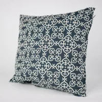 Декоративная подушка Soft Maroko Dark Blue